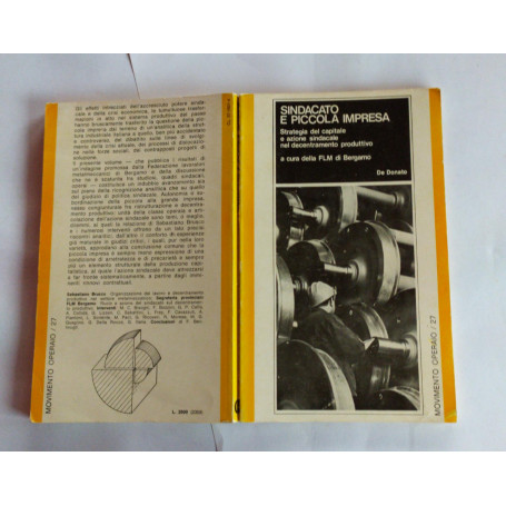 Sindacato e piccola impresa