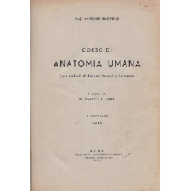 Corso di anatomia umanaLibrisaggi
