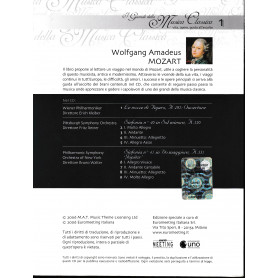I Grandi della Musica Classica vita  opere  guida all'ascolto  n. 1. Wolfgang Amadeus Mozart (1756-1791) Libro + CDLibrisaggi