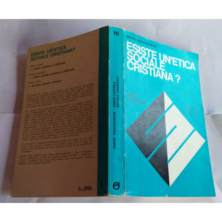 Esiste un'etica sociale cristiana?