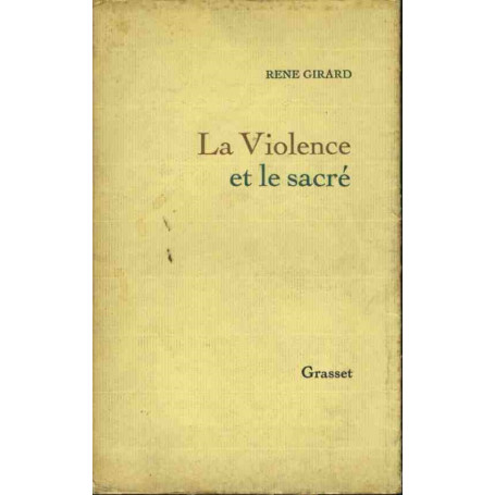 La violence et le sacré