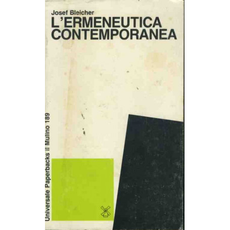 L'ermeneutica contemporanea