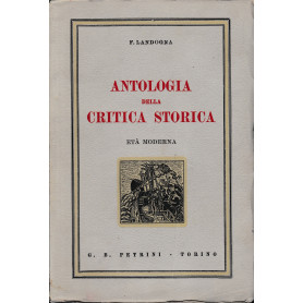 Antologia della critica storica. Età  moderna