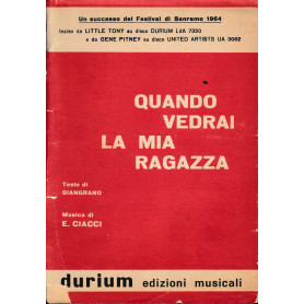 Quando vedrai la mia ragazzaLibrisaggi