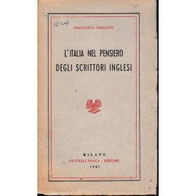 L'Italia nel pensiero degli scrittori inglesi