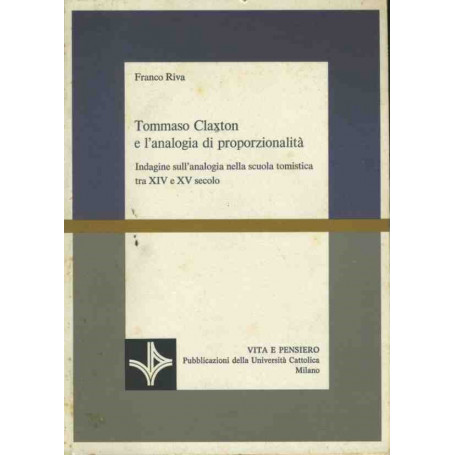 Tommaso Claxton e l'analogia di proporzionalità