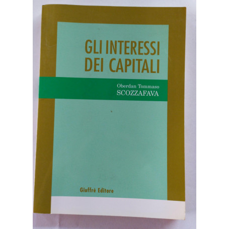 Gli interessi dei capitali