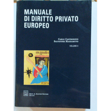 Manuale di diritto privato volume II