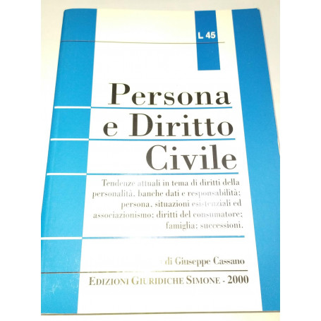 Persona e diritto civile