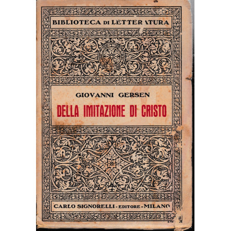 Della imitazione di Cristo