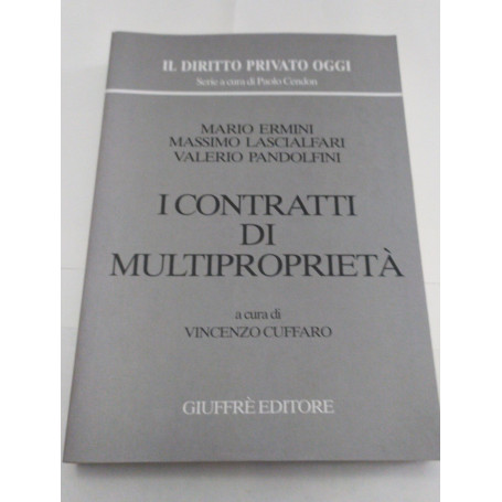 I contratti di multiproprietà