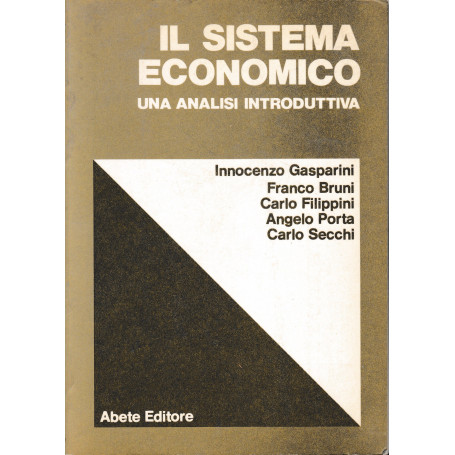 Il sistema economico. Una analisi introdutiva