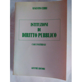 Istituzioni di diritto pubblico : casi e materiali