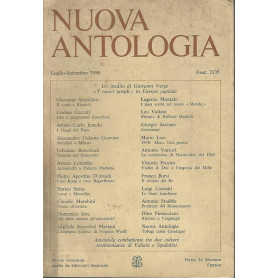 Nuova antologia. Luglio-Settembre 1980. Fasc. 2135