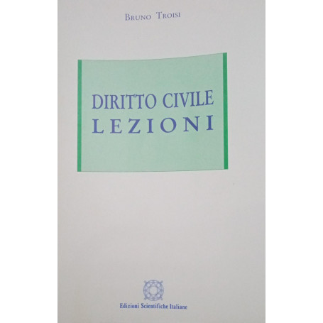 Diritto civile : lezioni