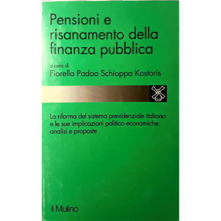 Pensioni e risanamento della finanza pubblica