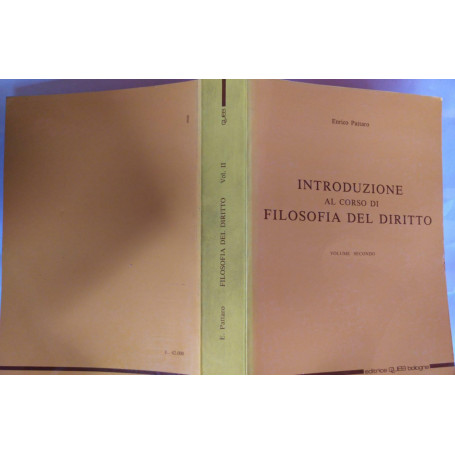 Introduzione al corso di Filosofia del diritto volume 2