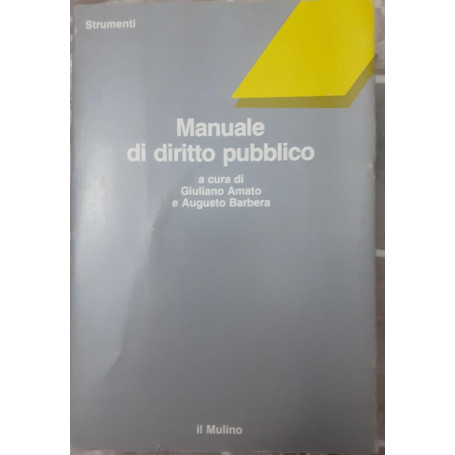 Manuale di diritto pubblico
