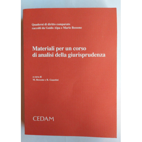 Materiali per un corso di analisi della giurisprudenza