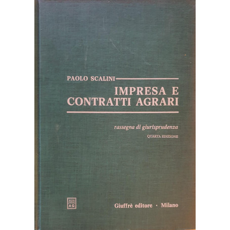 Impresa e contratti agrari : rassegna di giurisprudenza