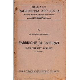 Le fabbriche di laterizi ed altri prodotti ceramici per l'ediliziaLibrisaggi Le fabbriche di laterizi ed altri prodotti ceramici per l'ediliziaLibrisaggi