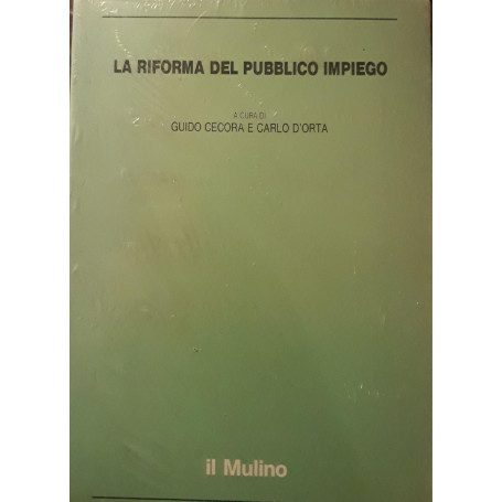 La riforma del pubblico impiego