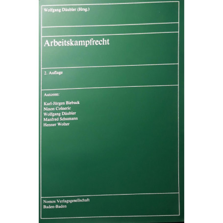 Arbeitskampfrecht: 2. Auflage