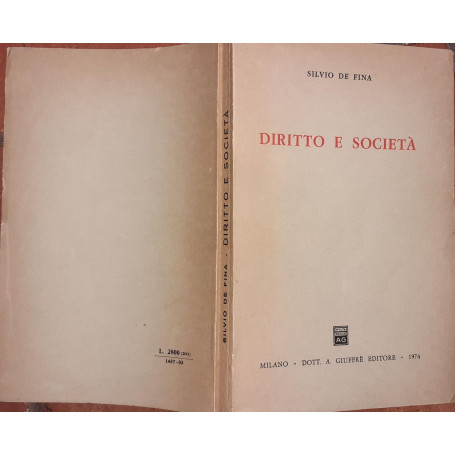 Diritto e societa'