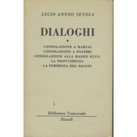 Dialoghi. Volume primo