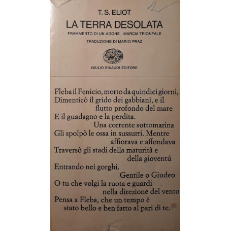 La terra desolata