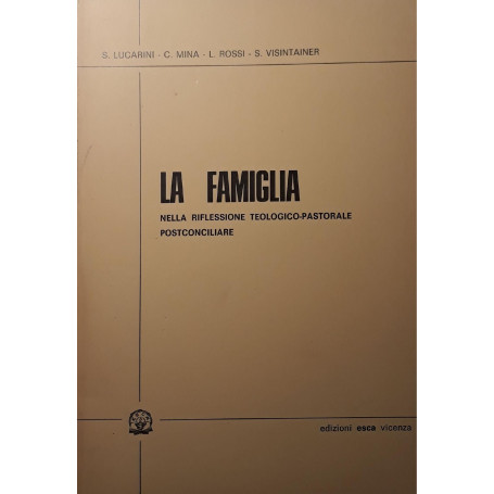 La famiglia nella riflessione teologico-pastorale postconciliare