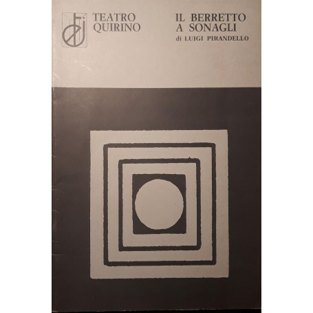 Il berretto a sonagli di Luigi Pirandello: stagione 79-80