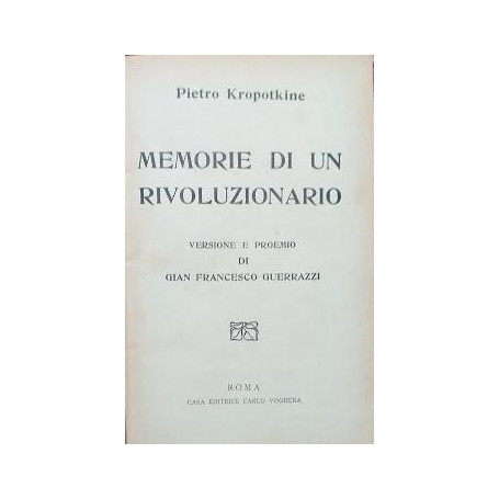 Memorie di un rivoluzionario