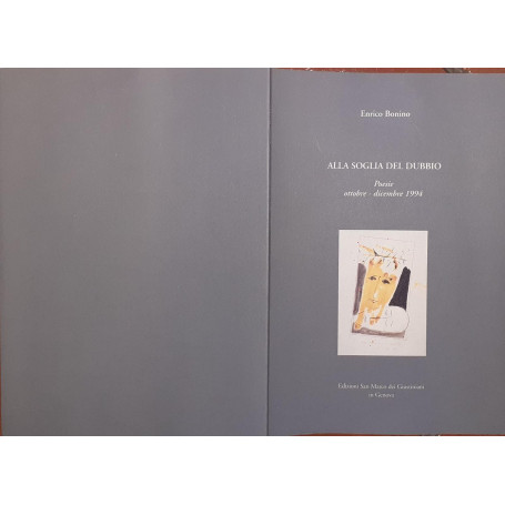 Alla soglia del dubbio. Poesie ottobre - dicembre 1994