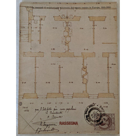 Rassegna (5): Riviste  manuali di architettura  strumenti del sapere tecnico in Europa  1910-1930