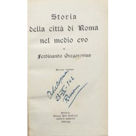 Storia della città  di Roma nel medio evo