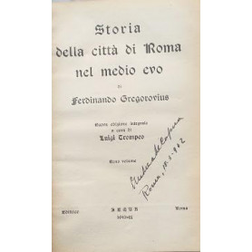 Storia della città  di Roma nel medio evo