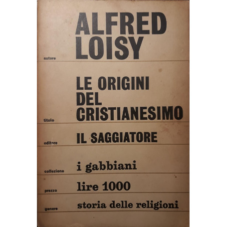 Le origini del cristianesimo
