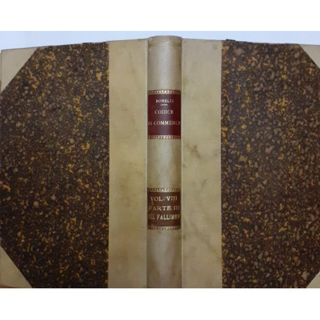 Commentario al codice di commercio Vol VIII. Parte III