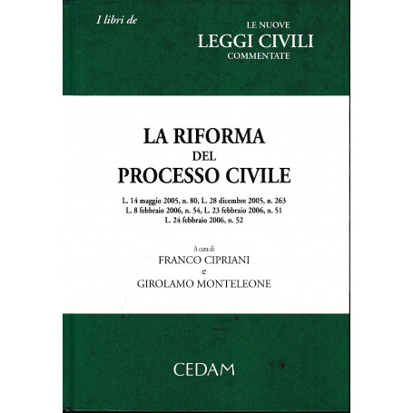 La riforma del processo civile