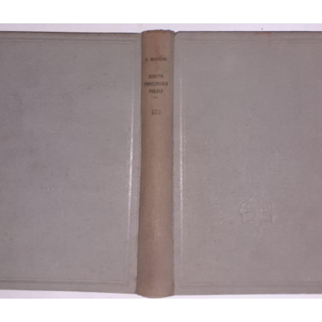 Trattato di diritto processuale penale italiano secondo il nuovo codice Volume III