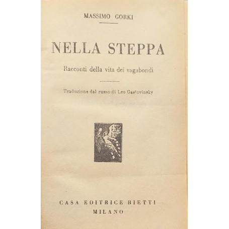 Nella steppa. Racconti della vita dei vagabondi