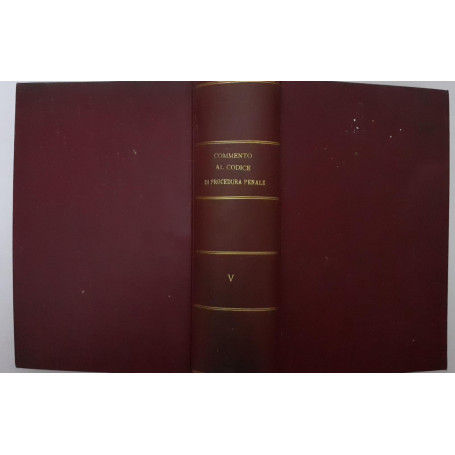 Commento al codice di procedura penale. Volume V. Codice di procedura penale