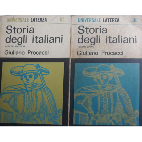 Storia degli italiani (Volume I - II)