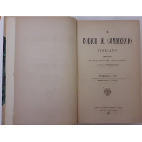 Il codice di commercio italiano Volume Vi