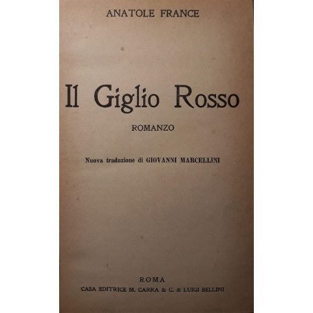 Il giglio rosso