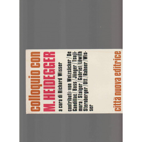 COLLOQUIO CON M. HEIDEGGER