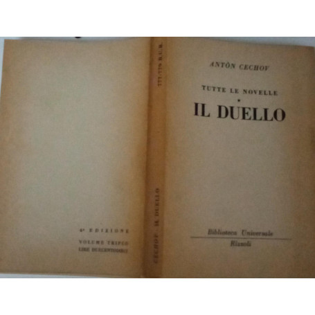 Tutte le novelle Il duello I