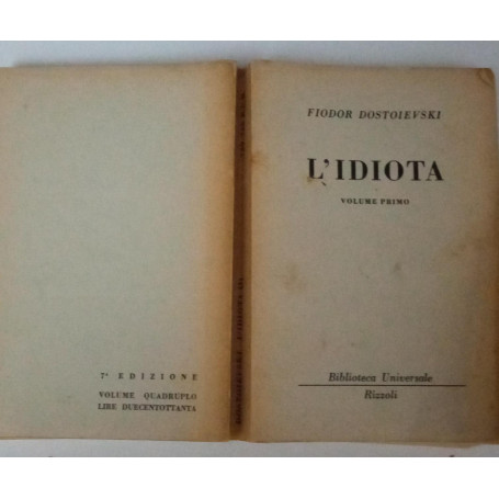L'idiota. Volume I