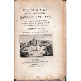 Descrizione della Sacrosanta Basilica Vaticana